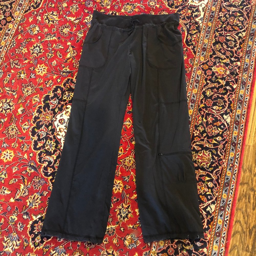 Athleta Stretch Lined Black Pants
